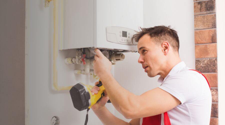 Local tankless water heater installation in Hobbs, IN
